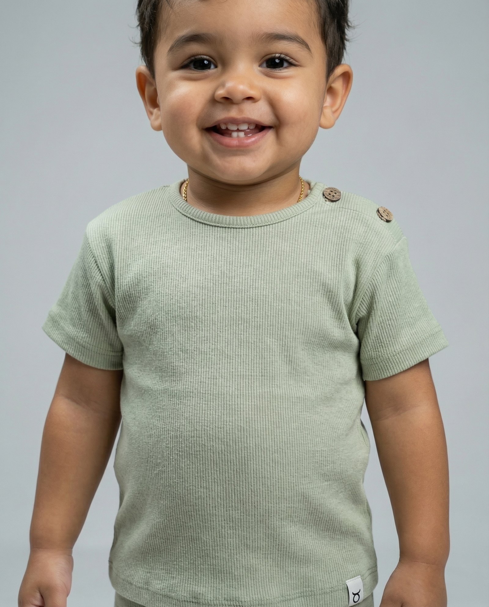 Cozy Rib Tshirt – Seafoam Green