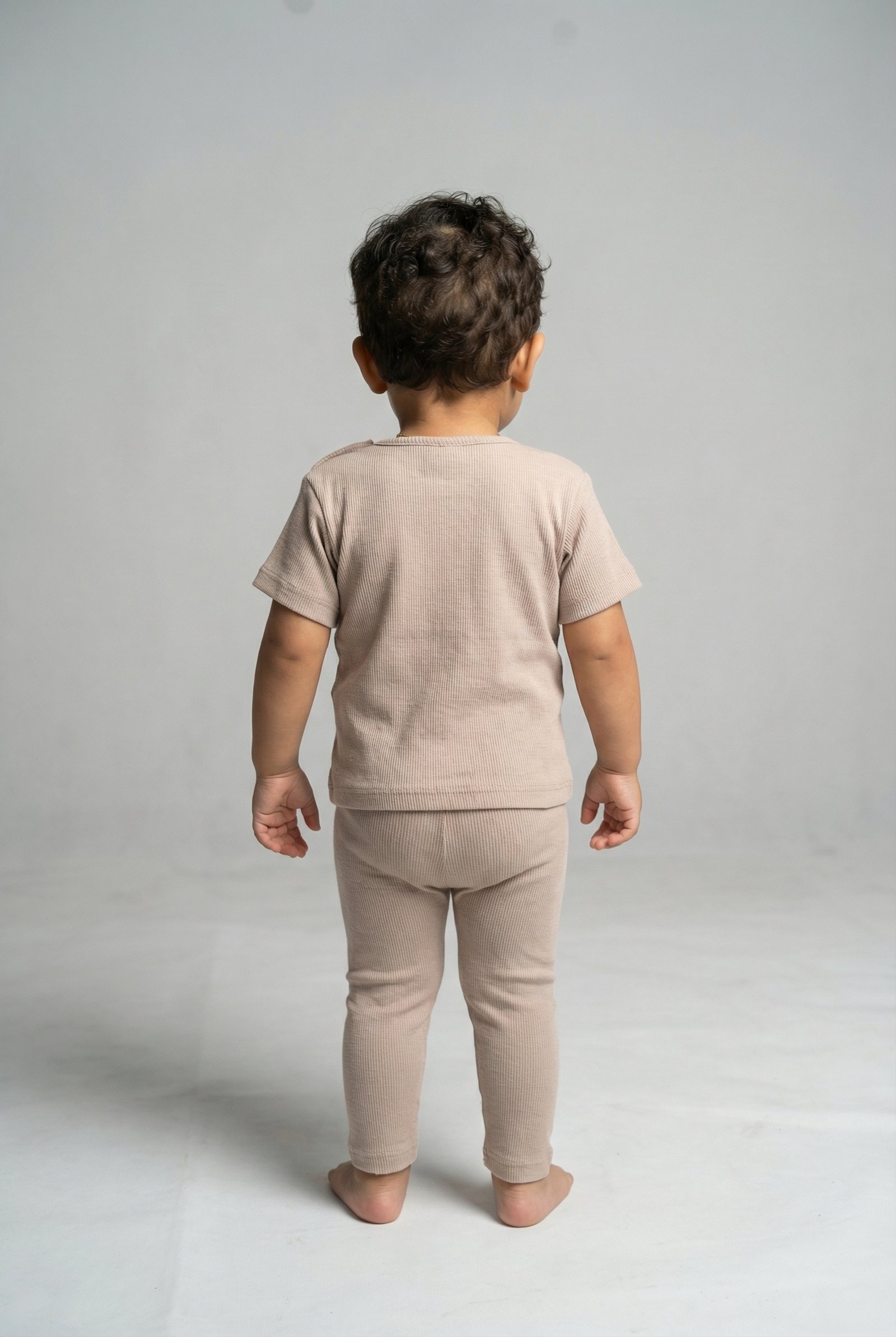 Cozy Rib Co-ord set - Biscuit Beige - Image 2